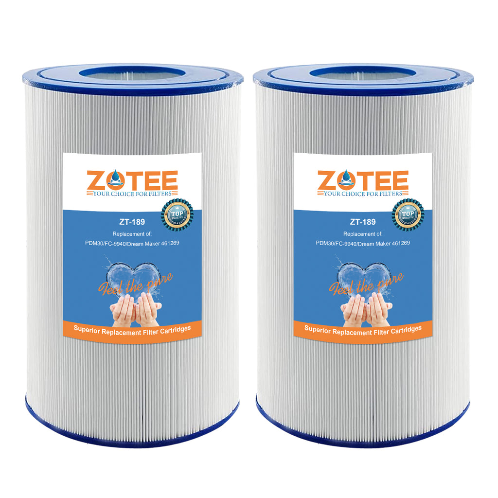 ZOTEE PDM30 Oval Spa Filter Hot Tubs Swimming Pool Cleaner Air Filter