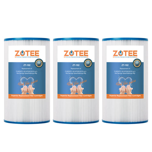 ZOTEE 30 sq. ft. Hot Spring Spas/Watkings Mfg. Spa Replacement Filter Cartridge 3 Pack