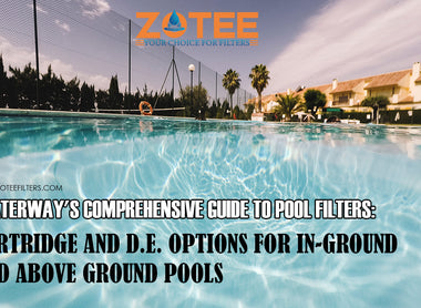 Waterway's Comprehensive Guide to Pool Filters: Cartridge and D.E. Options for In-Ground and Above Ground Pools
