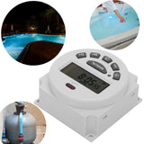Digital Timer Switch: 16A Control, Custom Voltages, 1-168H Setting