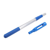 Zotee Professional Aluminium 3 Section Telescopic Pole Detachable Pool Net Handle for Skimmer Nets Vacuum Head Brush Swimming Pool Accessories