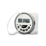 Digital Timer Switch: 16A Control, Custom Voltages, 17 Settings, Precision Timing, Power Failure Memory