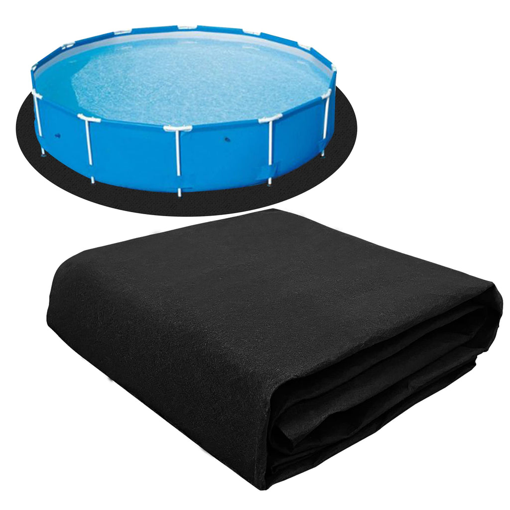 Zotee 13 Foot Round Pool Liner Pad for Above Ground Swimming Pools, Made of Durable Material - Prevents Punctures and Extends Life to The Liner