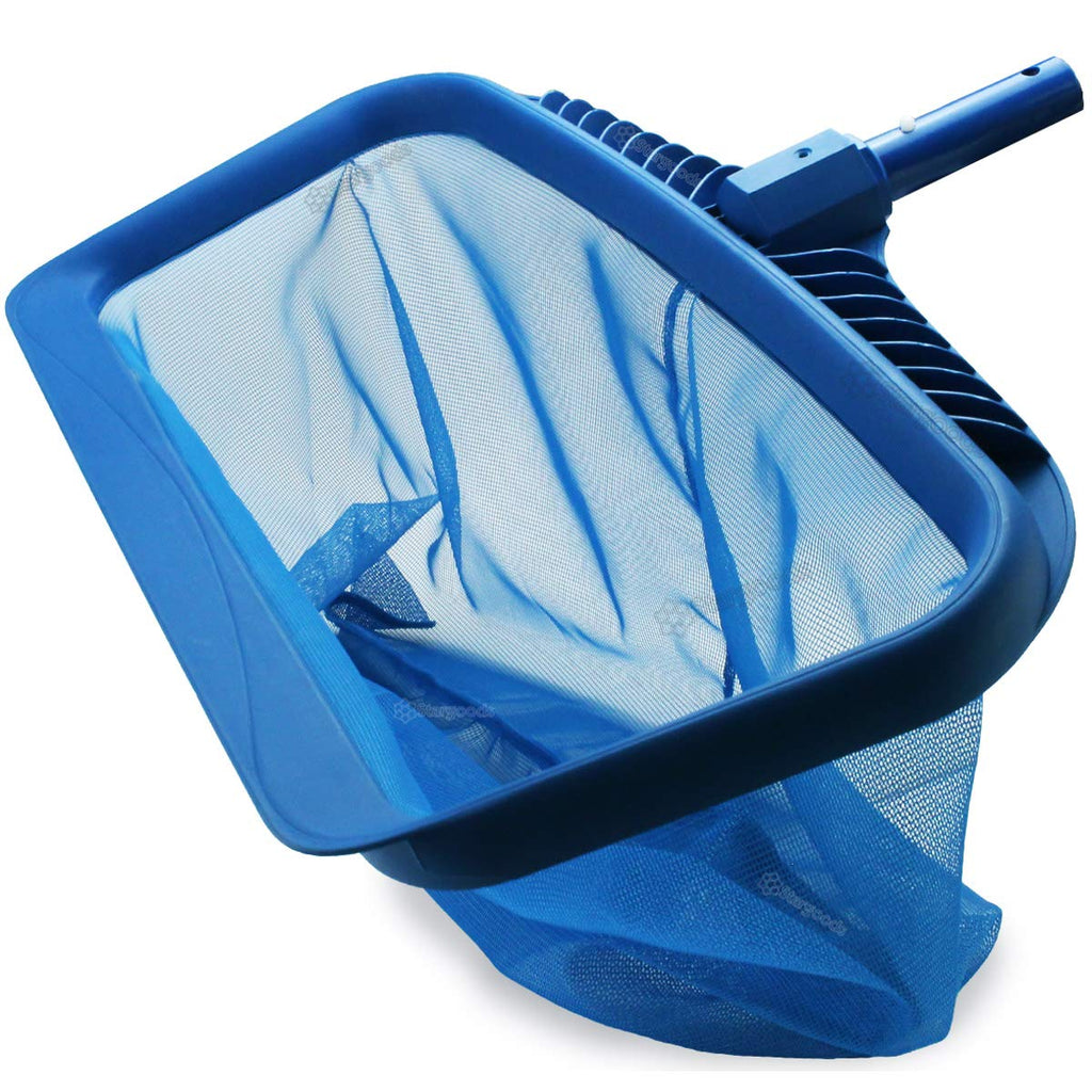 Zotee Heavy Duty Leaf Rake Cleaning Tool, Fine Mesh Net Bag Catcher Pool Skimmer Net