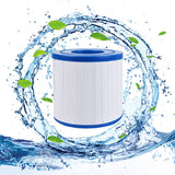 ZOTEE 10 sq.ft Skim Filter Hot Tub Disposable Filter Cartridge 4 Pack