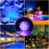 ZOTEE Underwater USB Rechargeable Pool Light LED Whirlpool Pack of 4