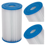 ZOTEE 15 sq.ft. Intex "B" Filter Pool Replacement Filter Cartridge 4 Pack