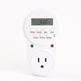 Smart Digital Timer with 7-Day Programming, 20 Daily Cycles, and 2300W Capacity - Effortless Automation for Home and Office