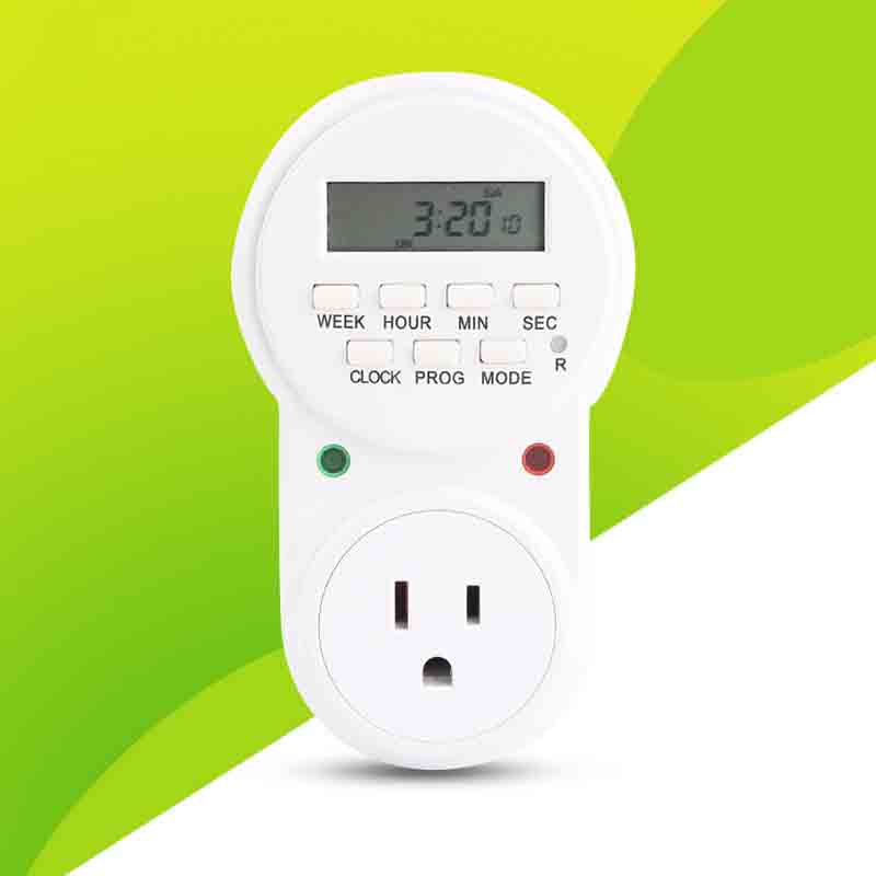 Smart Digital Timer with 7-Day Programming, 20 Daily Cycles, and 2300W Capacity - Effortless Automation for Home and Office