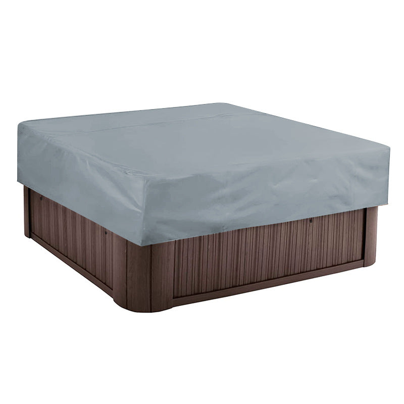 Garden Square Hot Tub Spa Cover Replacement Waterproof UV Protected Rectangular Spa Cover