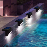 Zotee Waterproof Solar Pool Accessories Night Lights 4-Pack