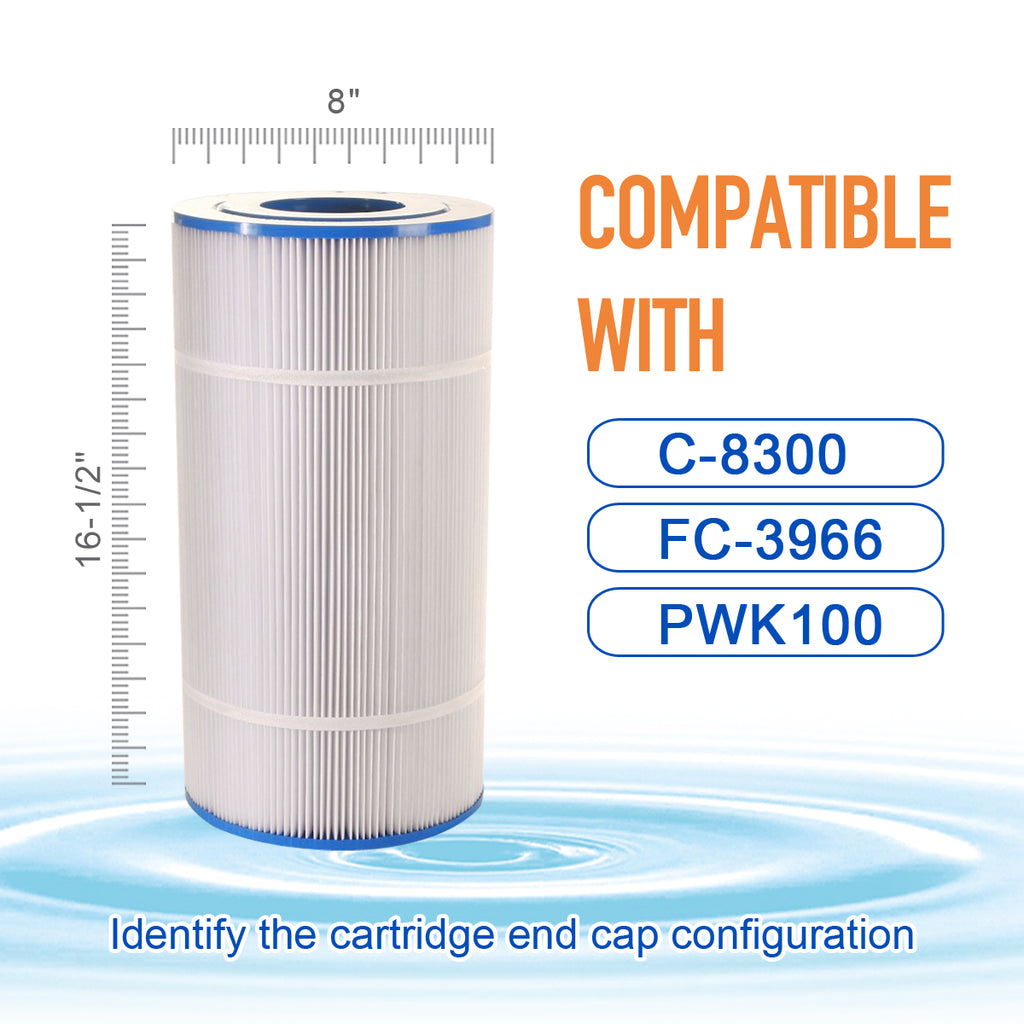 ZOTEE 100 sq.ft. Caldera Hot Tub Disposable Filter Cartridge