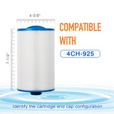 ZOTEE 20 sq.ft. Top Load Spa Filter Cartridge 2 Pack