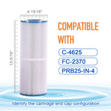 ZOTEE 25 sq.ft. Rainbow, Waterway Plastics, Custom Molded Products Spa Filter Cartridge