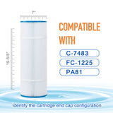 ZOTEE 81 sq.ft. Hayward CX580RE Pool Replacement Filter Cartridge 4 Pack
