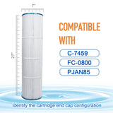 ZOTEE 85 sq.ft. Jandy CL340 Pool Replacement Filter Cartridge 4 Pack