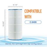 ZOTEE 120 sq.ft. Hayward CX1250RE, Muskin FE129 Hot Tub Filter Cartridge