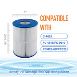 ZOTEE 25 sq.ft. American Swimquip Premier Pool Replacement Filter Cartridge