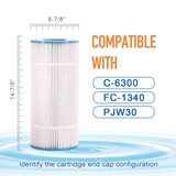 ZOTEE 30 sq.ft. Jacuzzi Whirlpool Bath Spa Replacement Filter Cartridge
