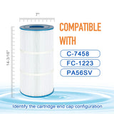 ZOTEE 56 sq.ft. Hayward CE480RE Pool Replacement Filter Cartridge 4 Pack