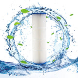 ZOTEE 15 sq.ft. Pentair Quad D.E. 60 Pool Replacement Filter Cartridge 4 Pack