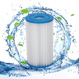 ZOTEE 15 sq.ft. Intex "B" Filter Pool Replacement Filter Cartridge 4 Pack