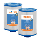 ZOTEE 25 sq.ft. Freeflow Spas CLX Spa Replacement Filter Cartridge 2 P