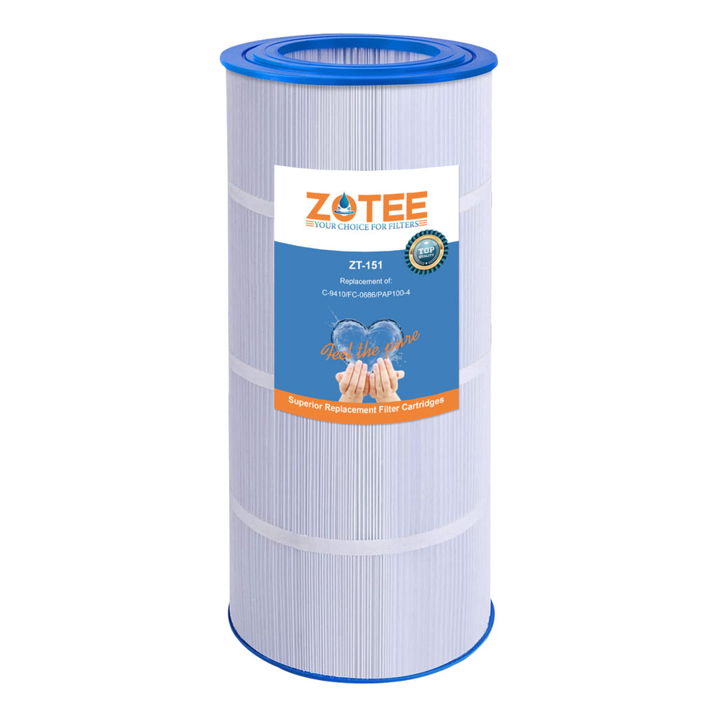 ZOTEE Pool Filter Replacement for C-9410, PAP100-4, Filbur FC-0686