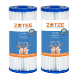 ZOTEE 2 sq.ft. Intex "E" Skim Filter Spa Replacement Filter Cartridge 2 Pack